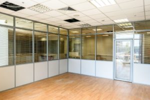 Комбинированная алюминиевая перегородка GFTD555